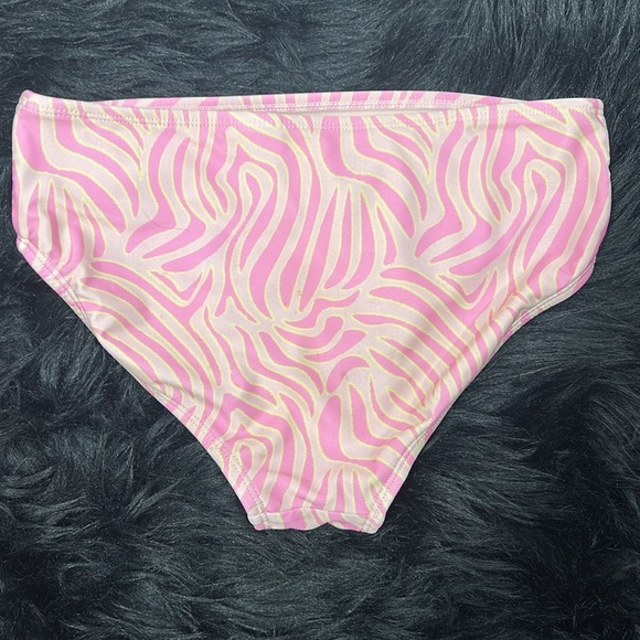 Wonder Nation Pink Zebra Print Kids Swimsuit - Picture 3 of 7
